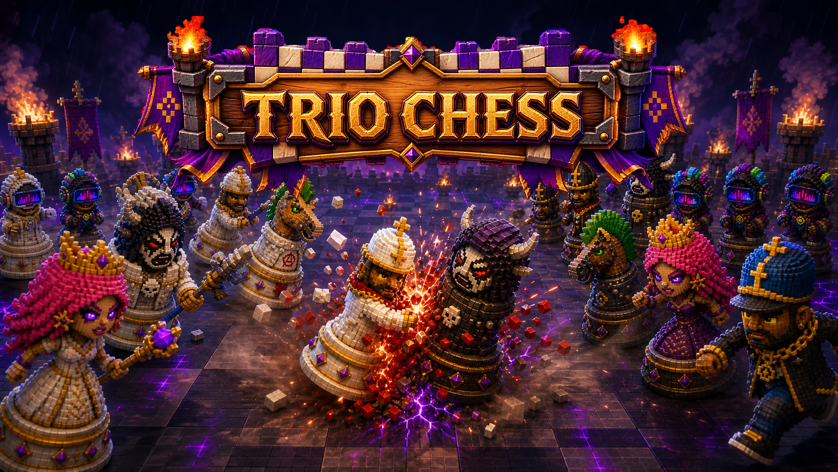 Trio Chess game
